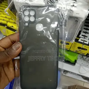 Back Cover for Infinix Hot 10s Matte Smoke Case (Black, Cam