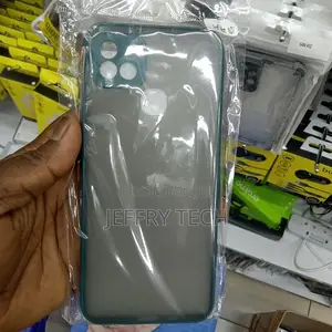 Back Cover for Infinix Hot 10i (PC Hard Back, Smoke Camera P