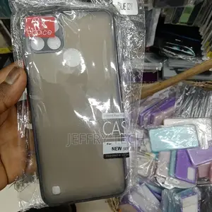 Back Cover for Realme C21Y | Smoke Cover| Full Camera Protec