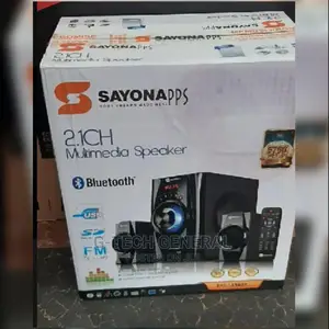 Brand New Sayona SHT-1156 BT--2.1 Sub Woofer System-Black
.