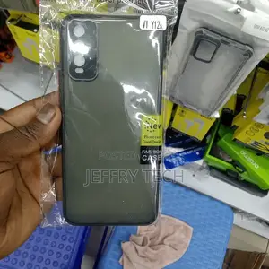 Back Cover for VIVO Y12s, Camera Protection Case, Frosted Sm