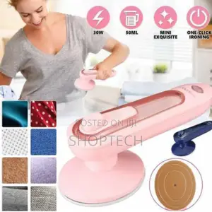 Sokany Hand Held Iron- Pink and Navy Blue Available.