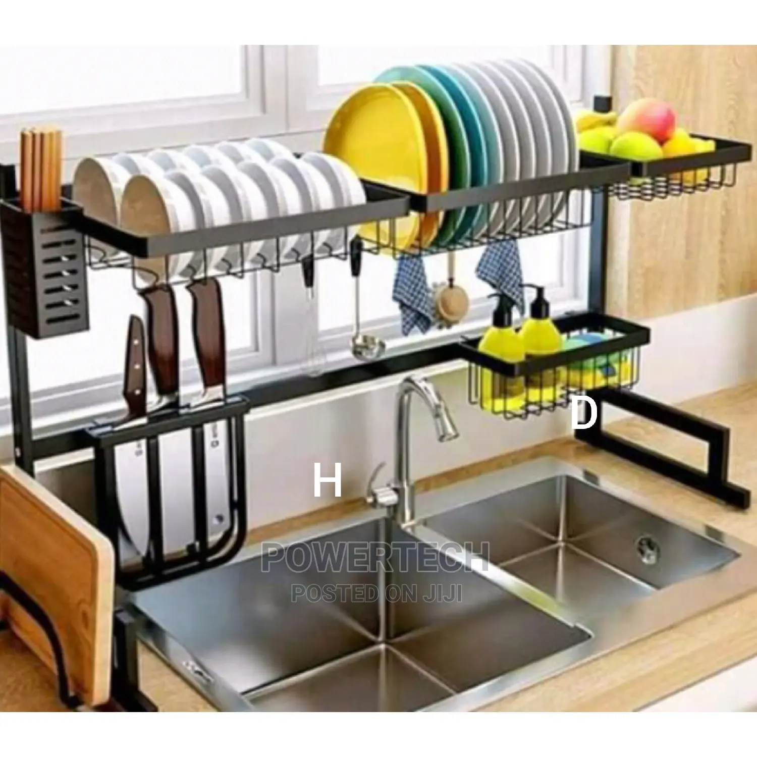 Over the Sink Dish Drainer -85cm