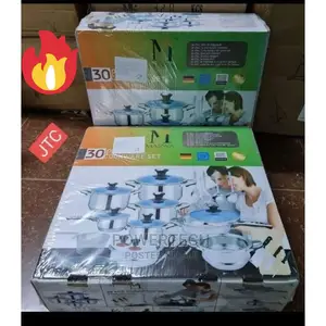 30 Pcs Marwa Cookware Set;
