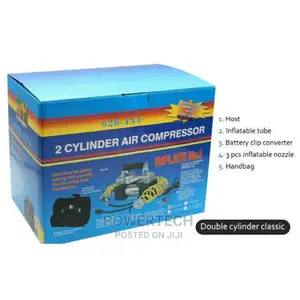 2 Cylinder Air Compressor ;Tyre Inflator