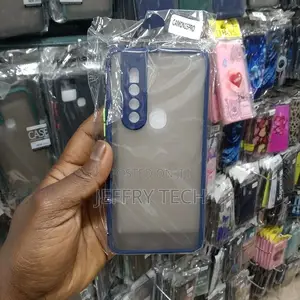 Back Cover for Tecno Camon 15 Pro, SOFT EDGES, CAMERA PROTEC
