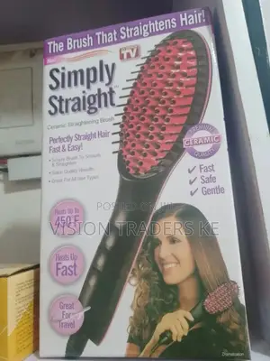 3D Ceramic Bristles Hair Straightener