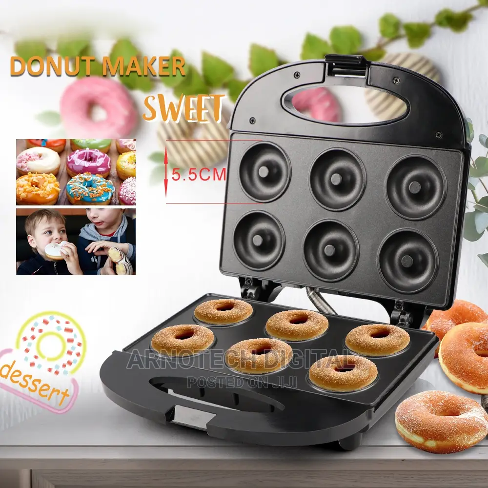 6 Pieces Nonstick Donuts Maker