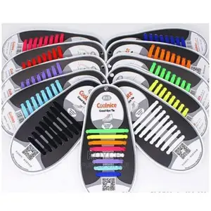 Silicon Shoe Laces_12pcs