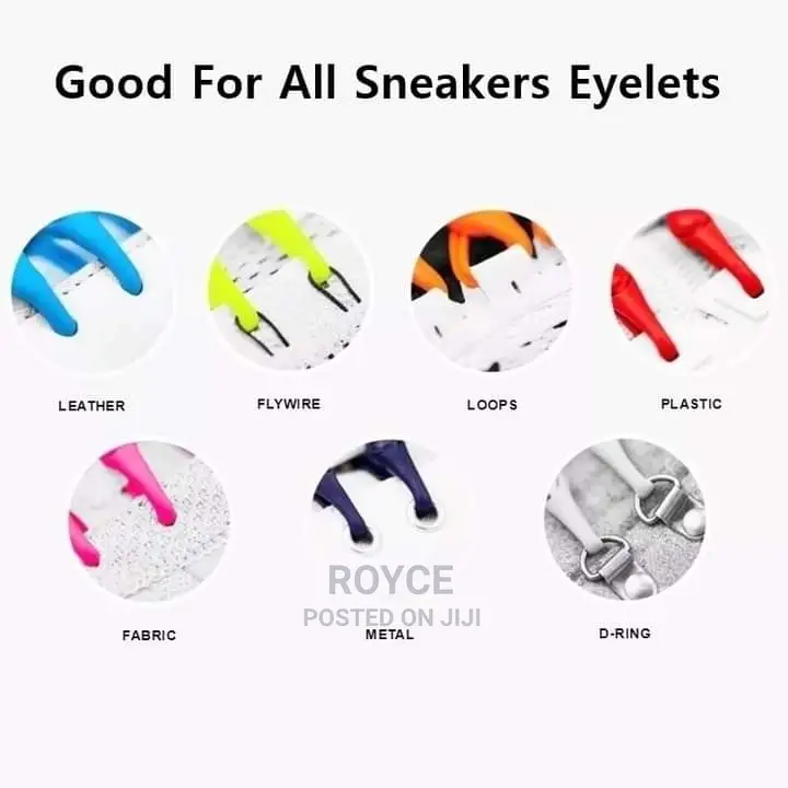 Silicon Shoe Laces_12pcs