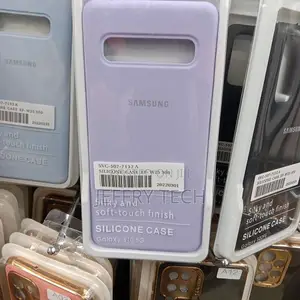 Back Cover for Samsung S10 Plus Liquid Silicone Case With So