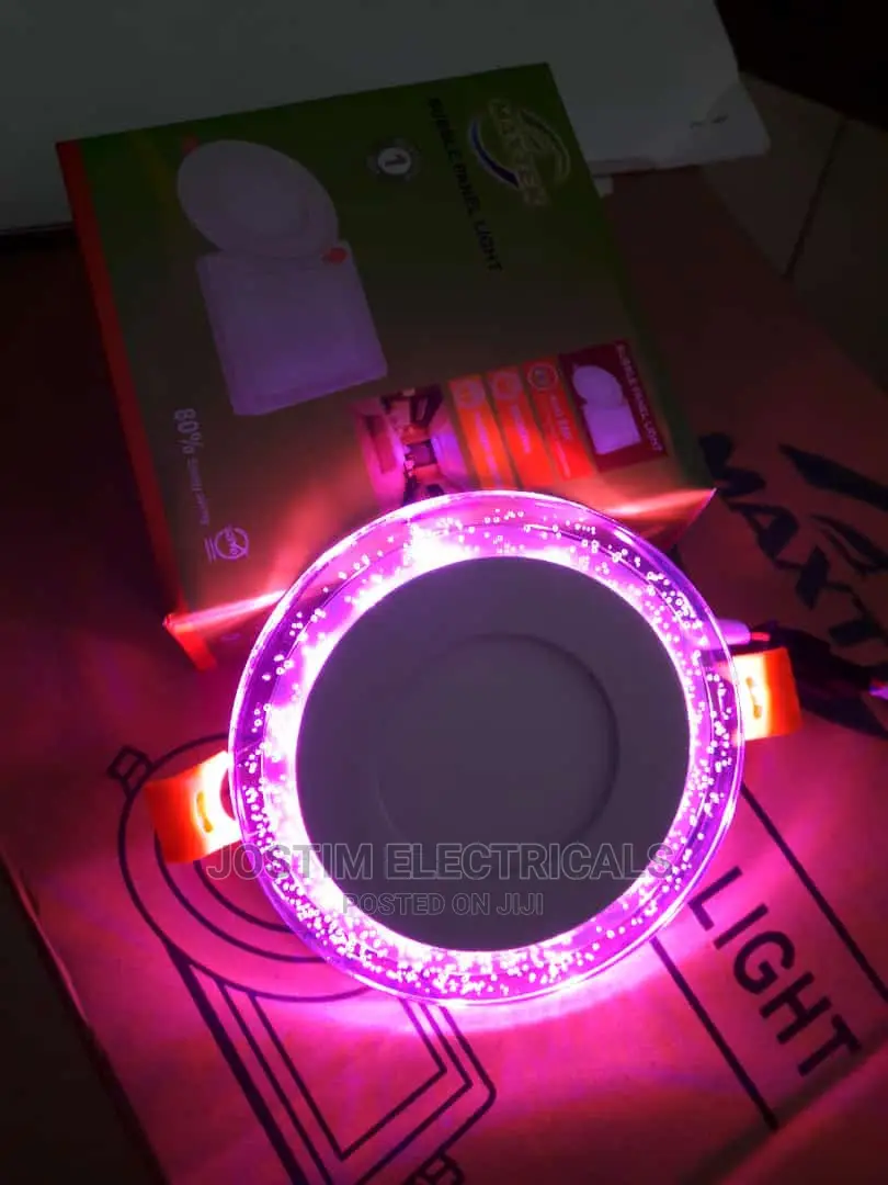 3 + 3w Crystal Panel Light