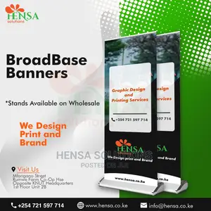 Broadbase Roll Up Banner Stand