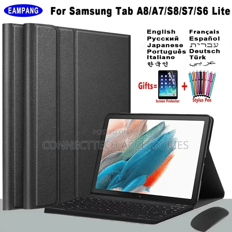 Samsung Tab A8 Bluetooth Keyboard Case