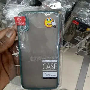 Back Cover for Apple iPhone X (Green, Camera Bump Protector