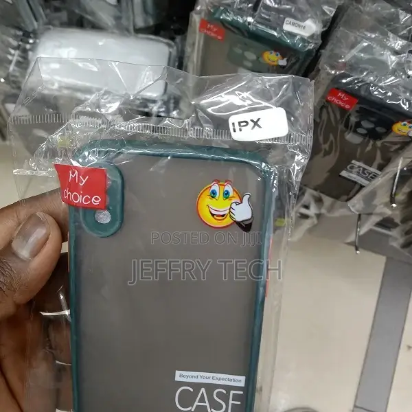 Back Cover for Apple iPhone X (Green, Camera Bump Protector