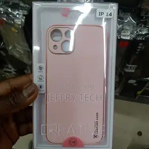 Back Cover for APPLE iPhone 14 (Pink, Grip Case