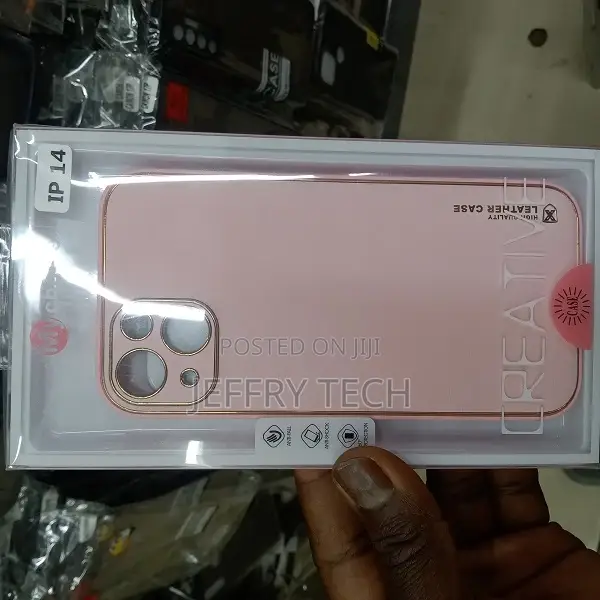 Back Cover for APPLE iPhone 14 (Pink, Grip Case