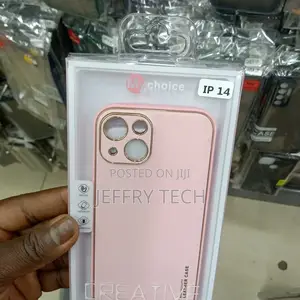Back Cover for APPLE iPhone 14 (Pink, Grip Case