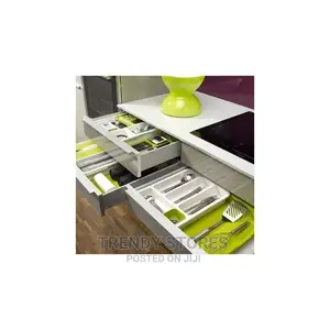 Cutlery Organizer Tray Expandable Drawer
