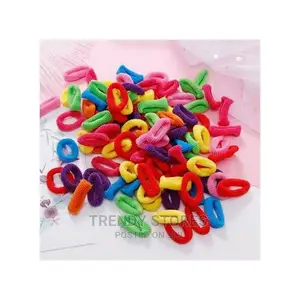 50pcs Colorful Small Elastic Hair Bands