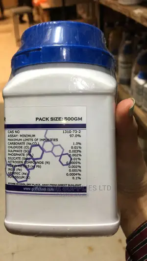 Sodium Hydroxide Pellets Lr 500g ( Caustic Soda)
