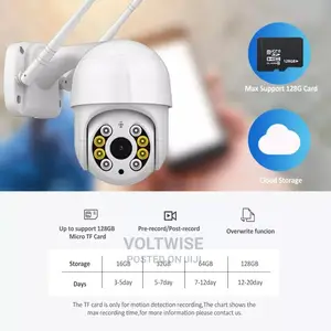 8mp Wireless Ip Camera Outdoor Security Wifi PTZ