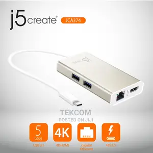 J5create USB-CTM Multi-Adapter - HDMITM/Ethernet/USB