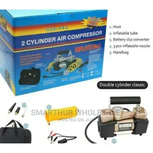 2cylinder Air Compressor Tyre Inflation