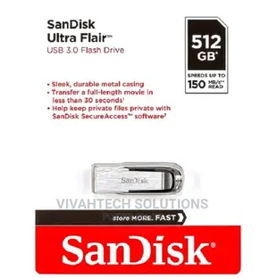 Original Flash Drive Sandisk 512GB Ultra Flair 3.0