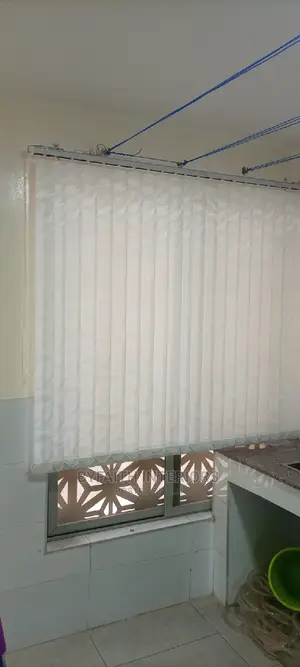 White Office Curtains