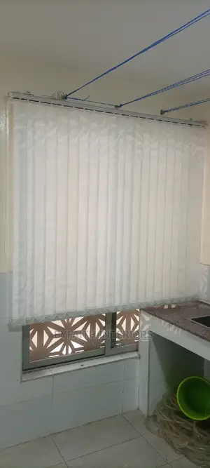 White Office Curtains
