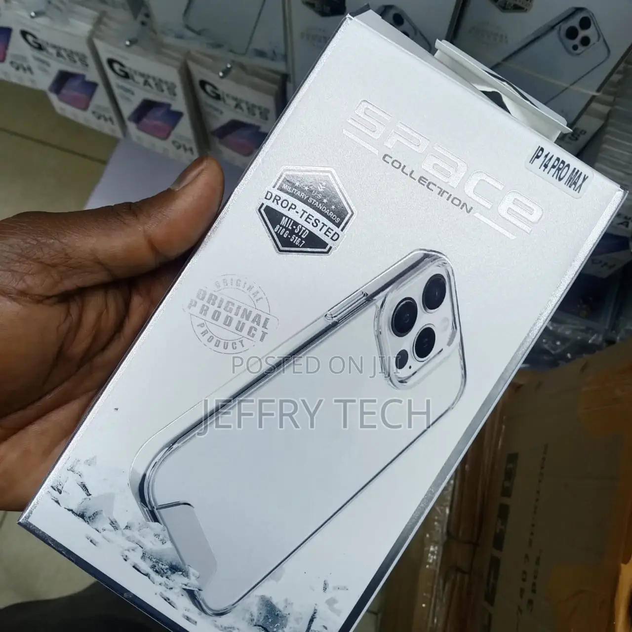 Space Collection Transparent Cover for iPhone 14 Pro Max