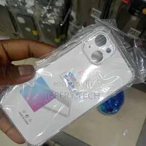 iPhone 14 Transparent Case With Shock Proof Bumps