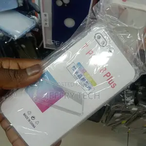 iPhone 7plus 8plus Transparent Case With Shock Proof Bumps