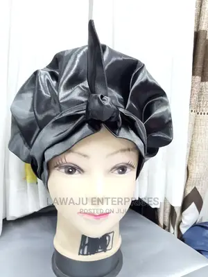 Double Sided Kitenge /Satin Bonnet