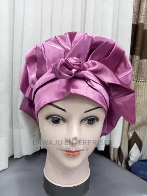 Comfy Knot Tied Satin Bonnet