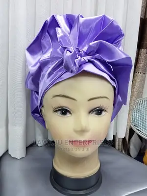 Comfy Knot Tied Satin Bonnet