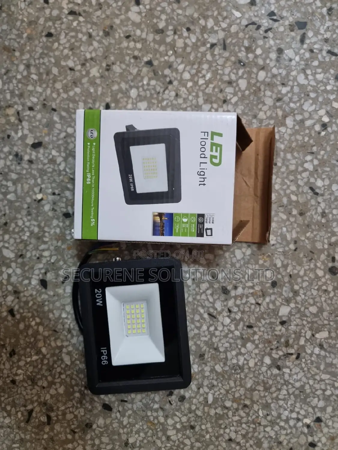 20 Watts LED Flood Light White Colour