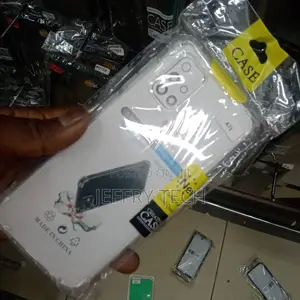 Samsung A71 Transparent Case With Shockproof Bumps