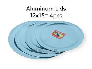 4pc Aluminum Lids For Sufuria