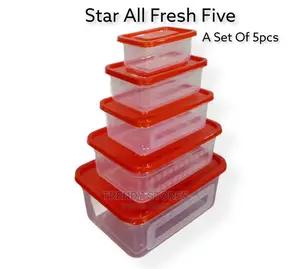 Set Of 5pcs Storage Containers