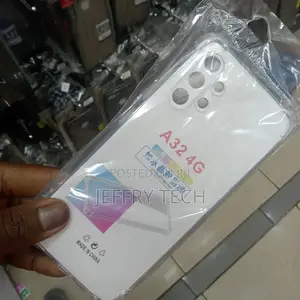 Samsung A32 4G Core Transparent Case With Shockproof Bumps