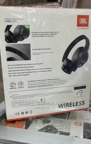 JBL Live-660 Wireless Headphones.