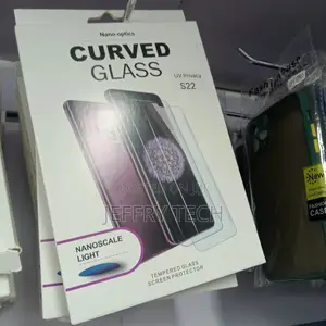 Uv Privacy Curved Tempered Glass for Samsung S22
