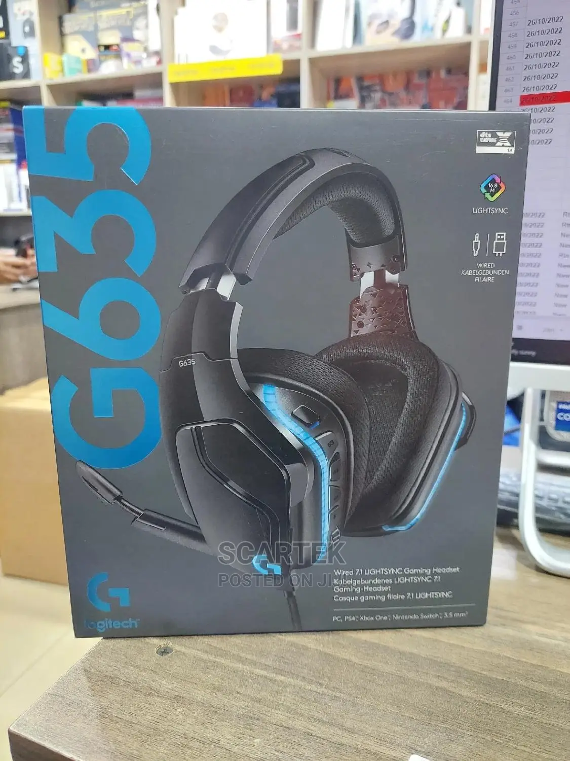 Logitech G635 Gaming Headset