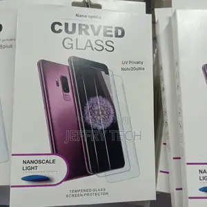 Uv Privacy Curved Tempered Glass for Samsung Note20ultra
