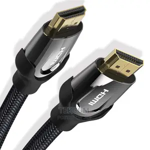 Vention Nylon Braided HDMI Cable 2M Black Metal Type