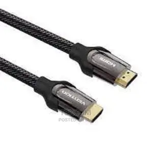 Vention Nylon Braided HDMI Cable 5M Black Metal Type
