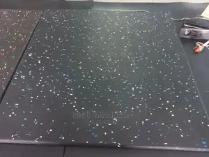 Rubber Gym Tiles. 500mm ×500mm ×15mm
